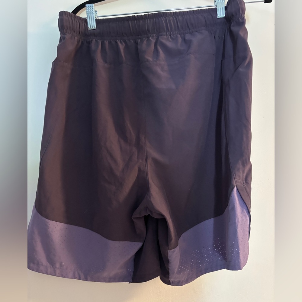 Nike Men's Athletic Shorts in Plum and Lavender